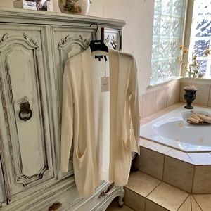 Theory 💯 Cashmere Rb Sleve Cardigan